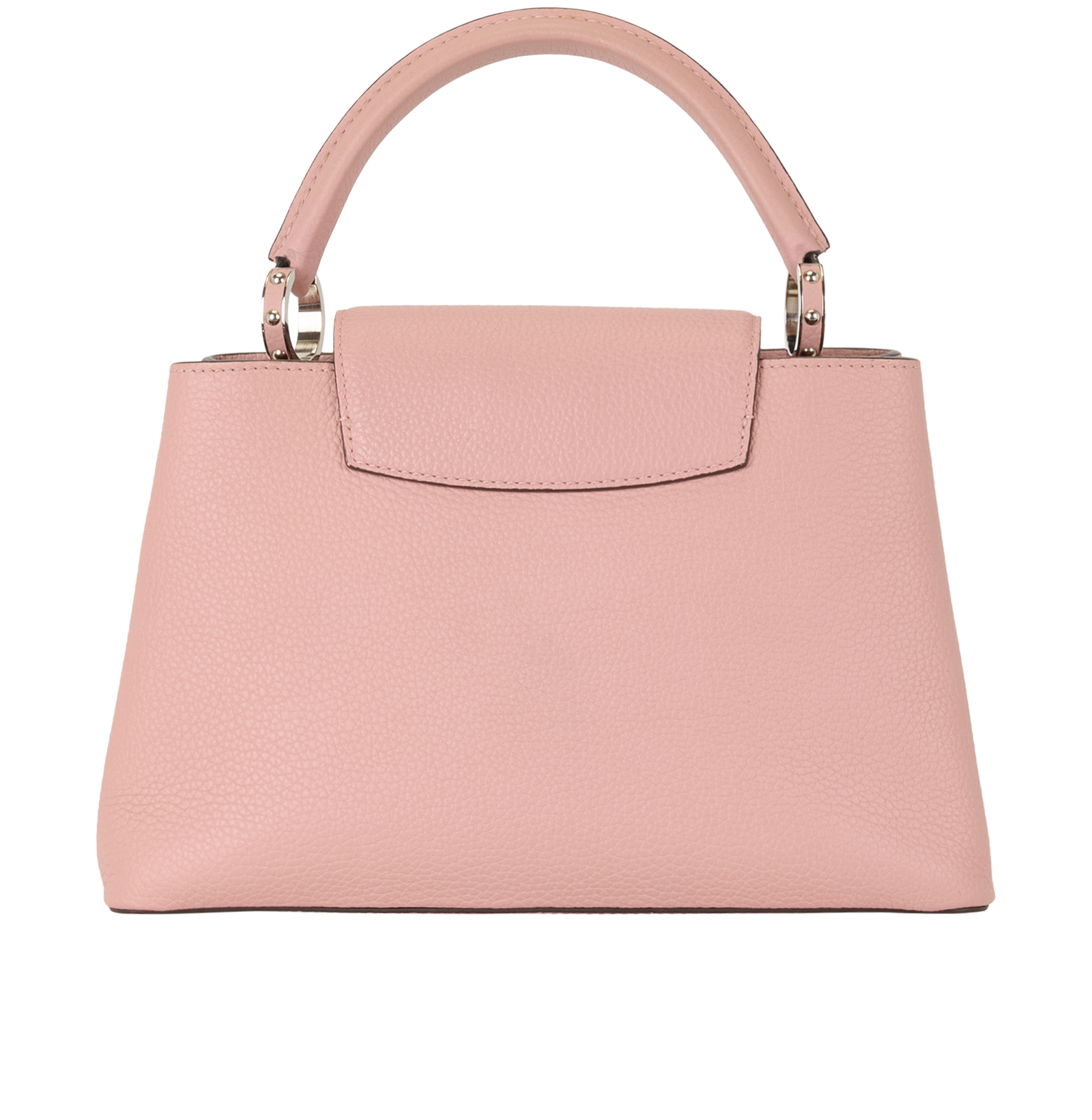 Capucines, &pound;2,100, Handbags, Pink, Leather, Back view